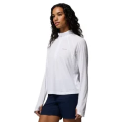 ColumbiaStealth Spring LS Half Zip Tee - T-shirt femme