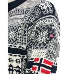 Dale of NorwayOL History Sweater - Pull en laine mérinos homme