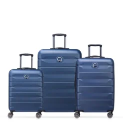DelseyAir Armour - Set 3 Valises - Valise à roulettes