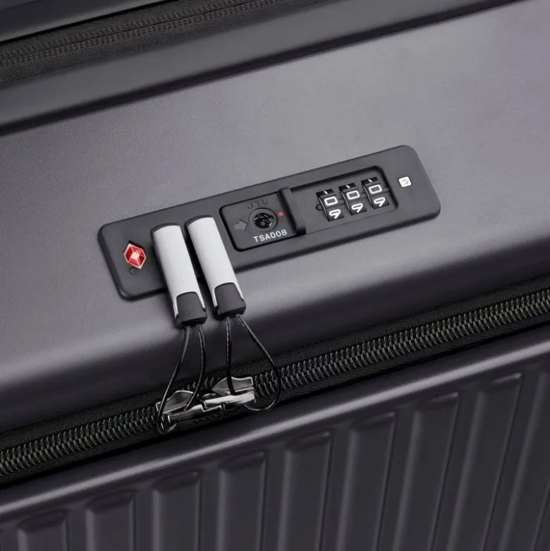 DelseySecuritime Zip Soute Extensible - Valise à roulettes