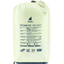 deuterDreamlite 10C / 50F - Sac de couchage