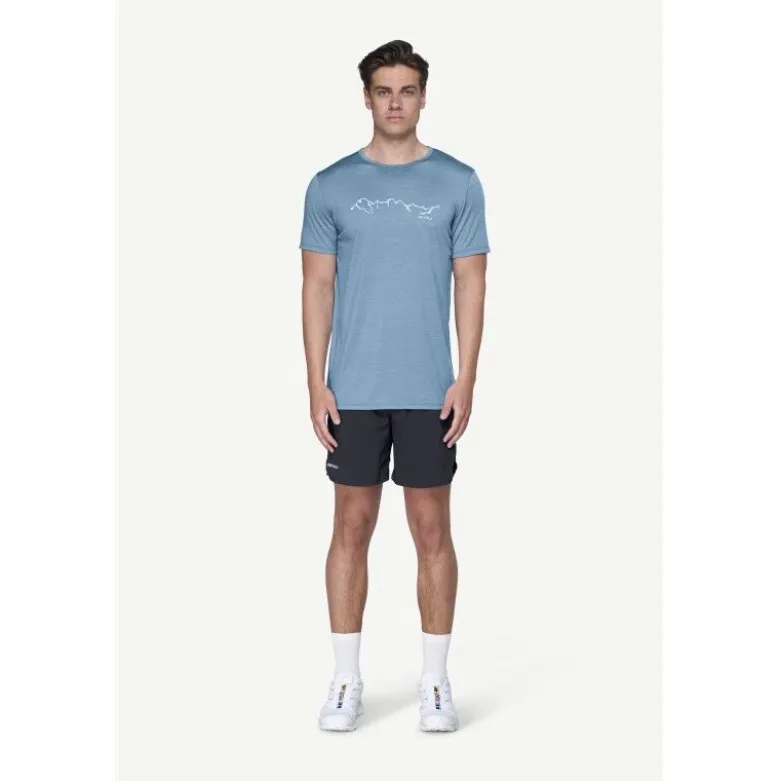 DevoldActive "Skyline" Tee Man - T-shirt en laine mérinos homme