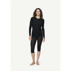 DevoldWool Mesh 190 3/4 Longs - Collant thermique laine mérinos femme