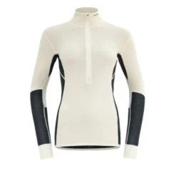 DevoldWool Mesh 190 Zip Neck - Maillot thermique laine mérinos femme