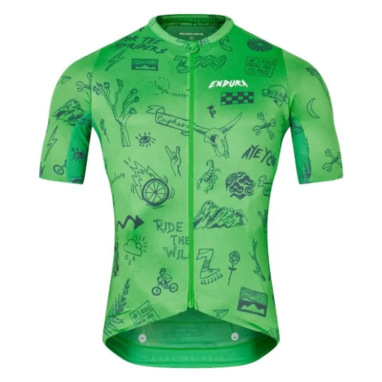 EnduraPro Sl S/S Print Jersey - Maillot vélo homme