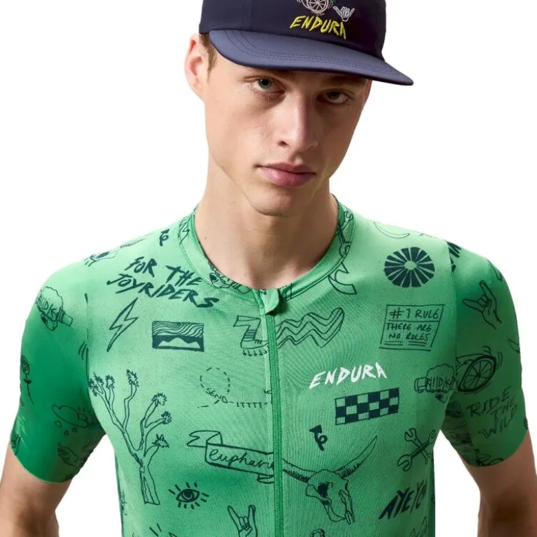 EnduraPro Sl S/S Print Jersey - Maillot vélo homme
