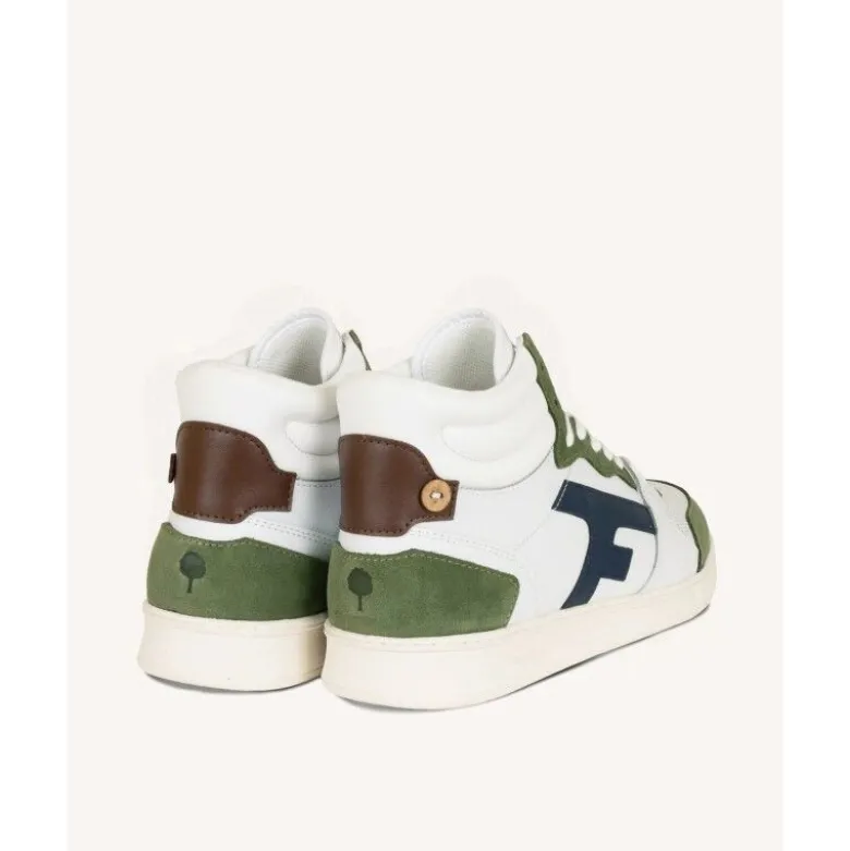 FaguoHazel Mid Leather Suede - Chaussures lifestyle homme