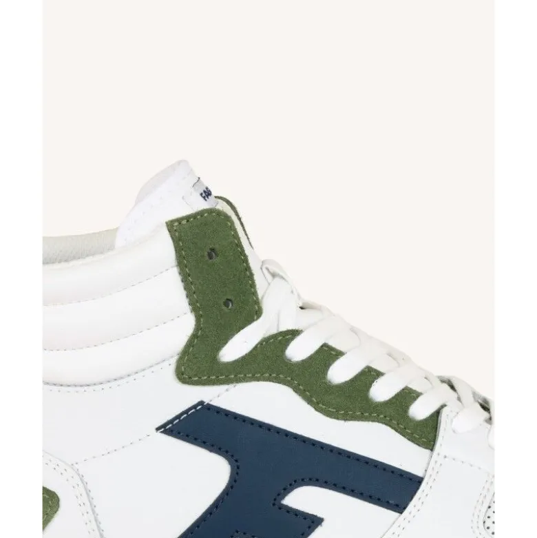 FaguoHazel Mid Leather Suede - Chaussures lifestyle homme