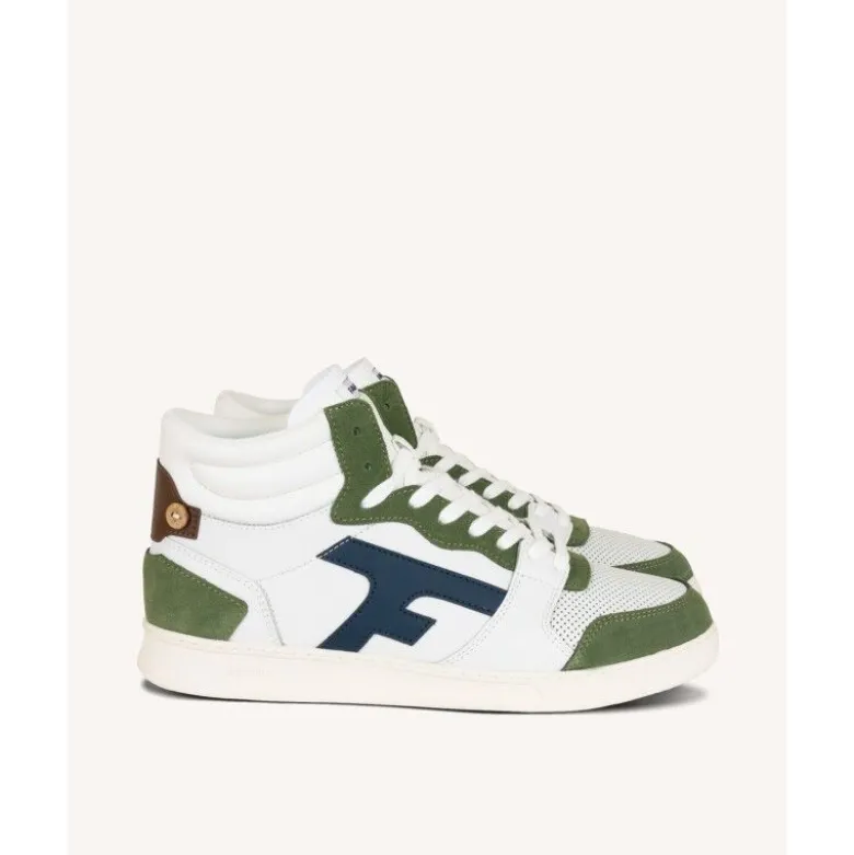FaguoHazel Mid Leather Suede - Chaussures lifestyle homme