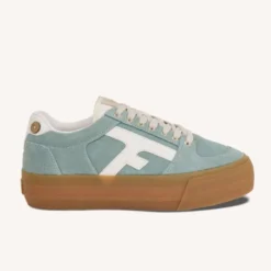 FaguoWalnut Platform Tennis Suede - Chaussures lifestyle femme