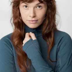 FjällrävenAbisko Lite Fleece Half Zip - Polaire femme