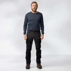 FjällrävenAbisko Wool LS - T-shirt en laine mérinos homme