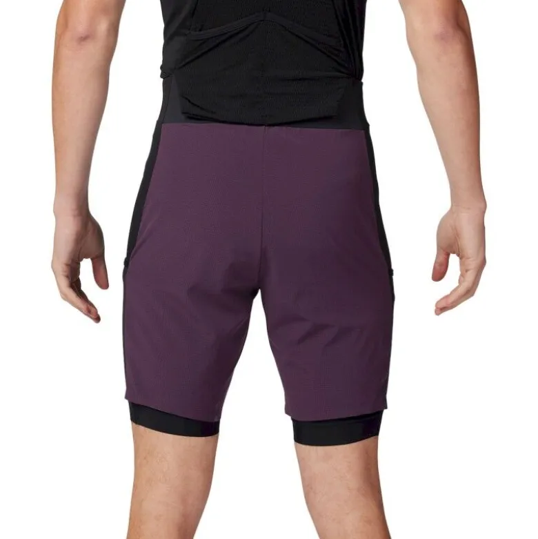 Fox RacingFlexair Ascent Bib Cargo - Short VTT homme