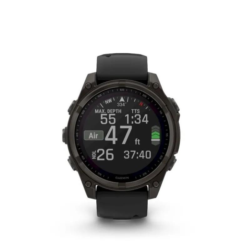 GarminFenix 8 Solar Sapphire - Montre GPS