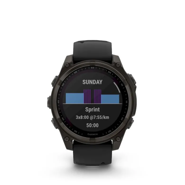 GarminFenix 8 Solar Sapphire - Montre GPS