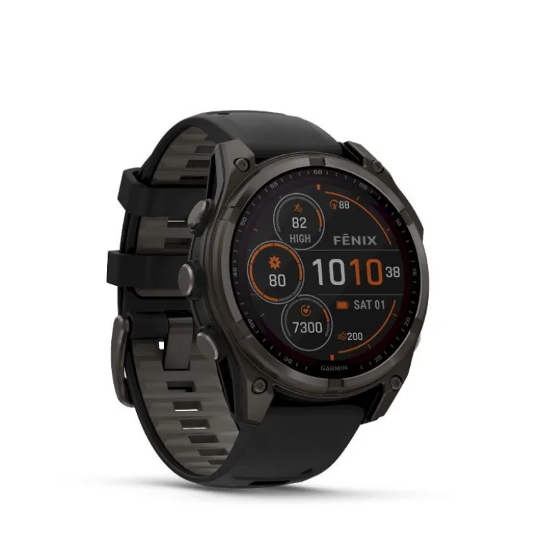 GarminFenix 8 Solar Sapphire - Montre GPS