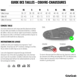 GripGrabDryFoot Waterproof Everyday Shoe Covers 2 - Sur-chaussures