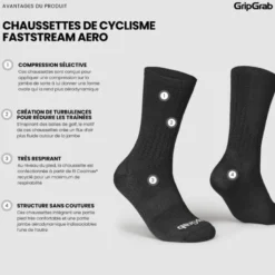 GripGrabFastStream Aero Cycling Socks - Chaussettes vélo