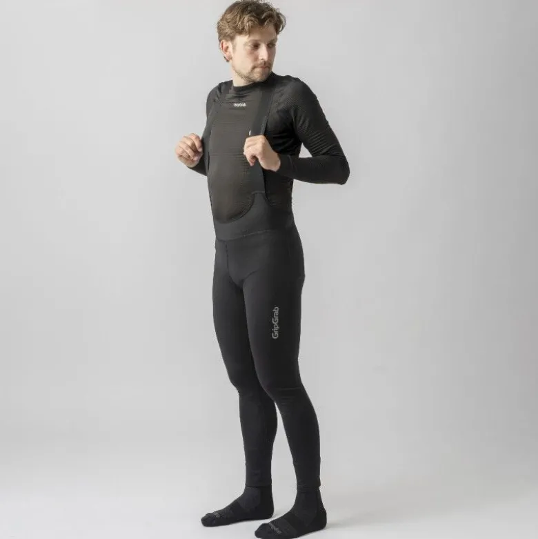 GripGrabPACR Water-Resistant Bib Tights No Pad - Cuissard vélo homme