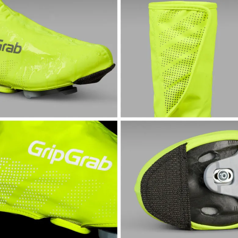 GripGrabRide Waterproof Hi-Vis Shoe Covers - Sur-chaussures
