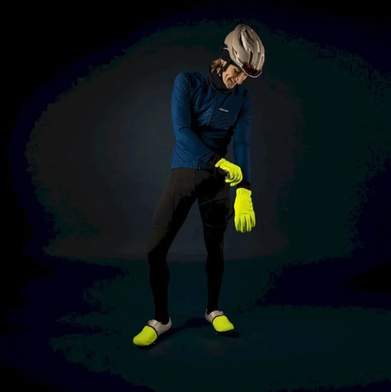 GripGrabWindproof Hi-Vis Toe Covers - Sur-chaussures vélo