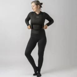GripGrabW's PACR Water-Resistant Bib Tights No Pad - Cuissard vélo femme