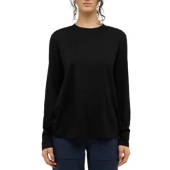 HaglöfsKaise Wool LS Tee - T-shirt en laine mérinos femme