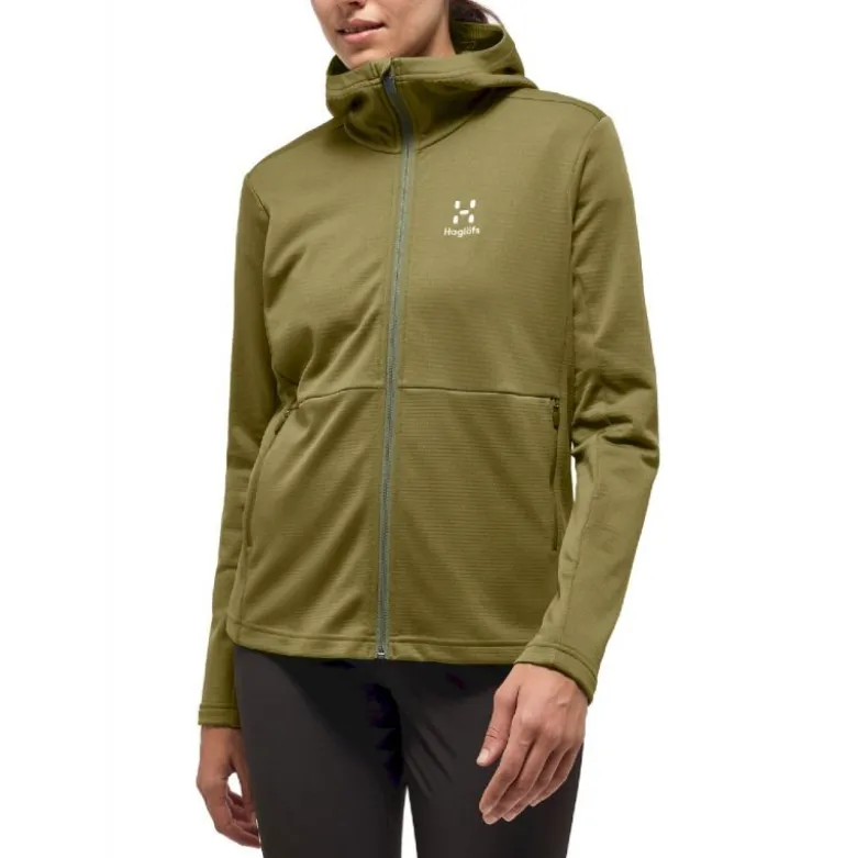 HaglöfsLark Mid Hood Women - Polaire femme