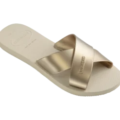 HavaianasAqua Metallic - Claquettes femme