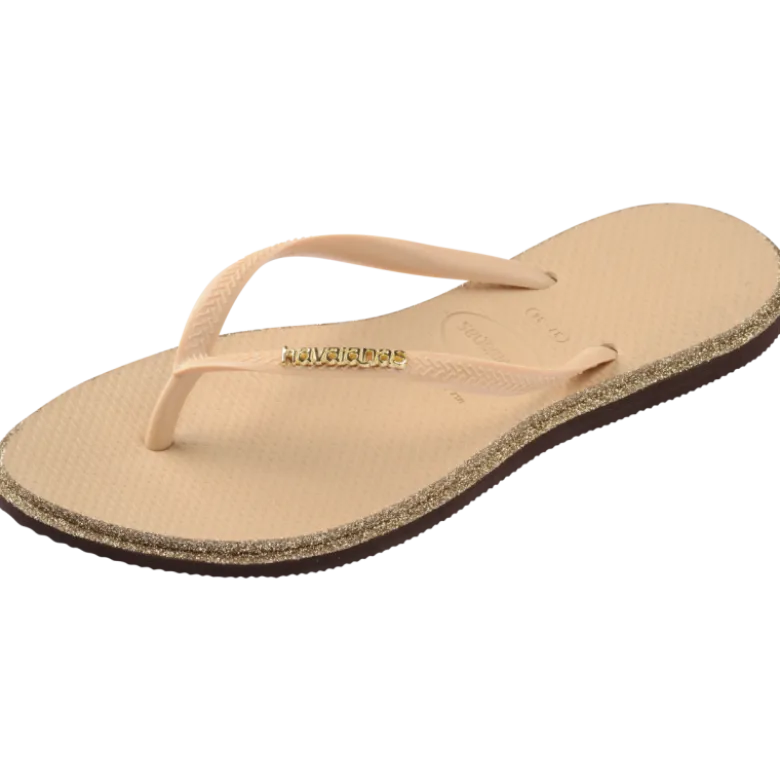 HavaianasSlim Point Glitter - Tongs femme