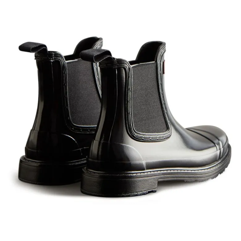 Hunter BootsWomen's Commando Chelsea Gloss - Bottes de pluie femme