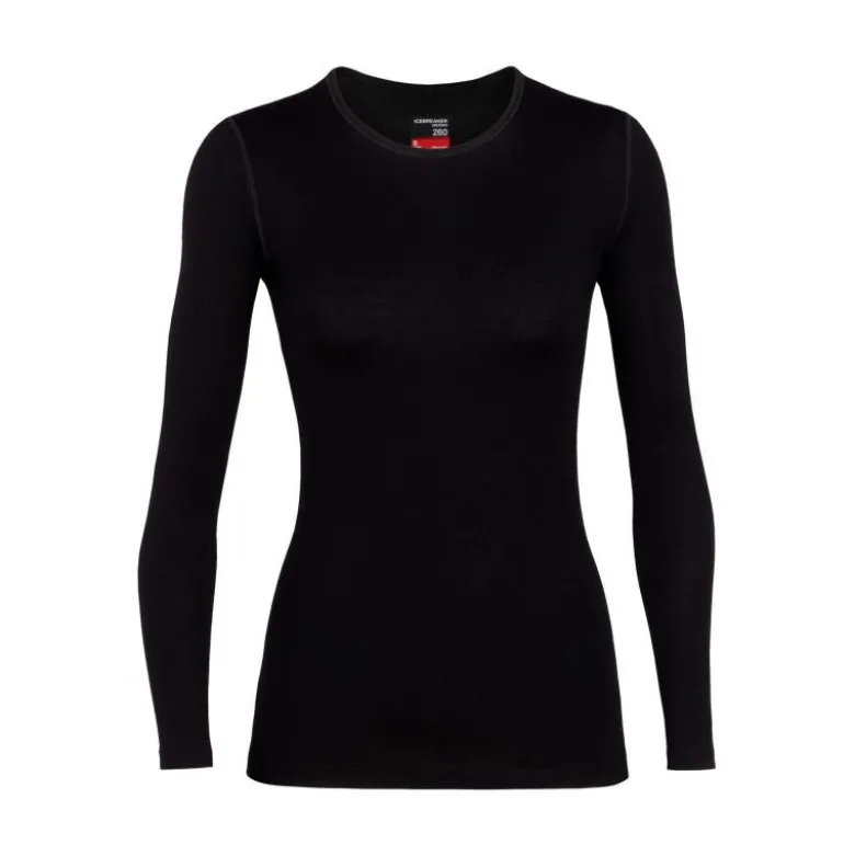 icebreaker260 Tech Long Sleeve Crewe - Sous-vêtement mérinos femme