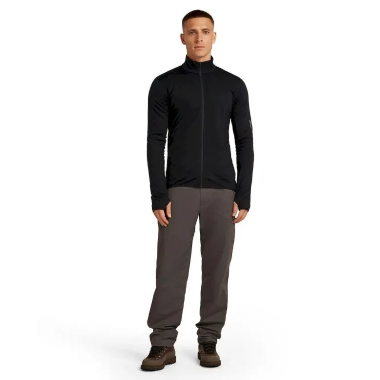 icebreakerMerino Blend 300 RealFleece Descender LS Zip - Polaire en laine mérinos homme