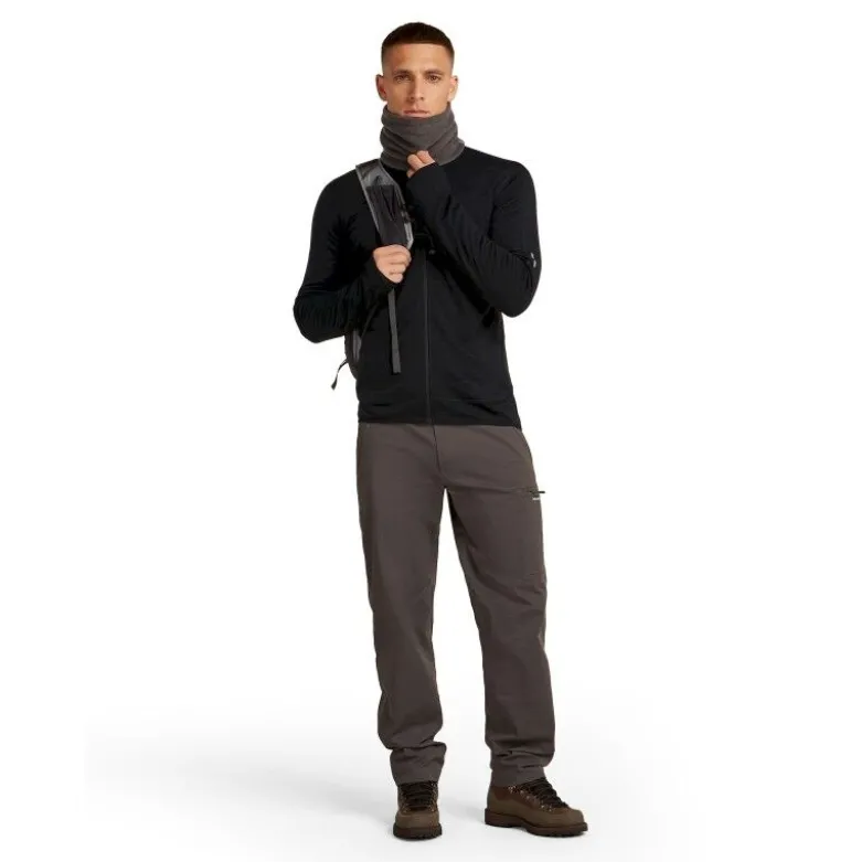 icebreakerMerino Blend 300 RealFleece Descender LS Zip - Polaire en laine mérinos homme