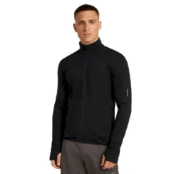 icebreakerMerino Blend 300 RealFleece Descender LS Zip - Polaire en laine mérinos homme