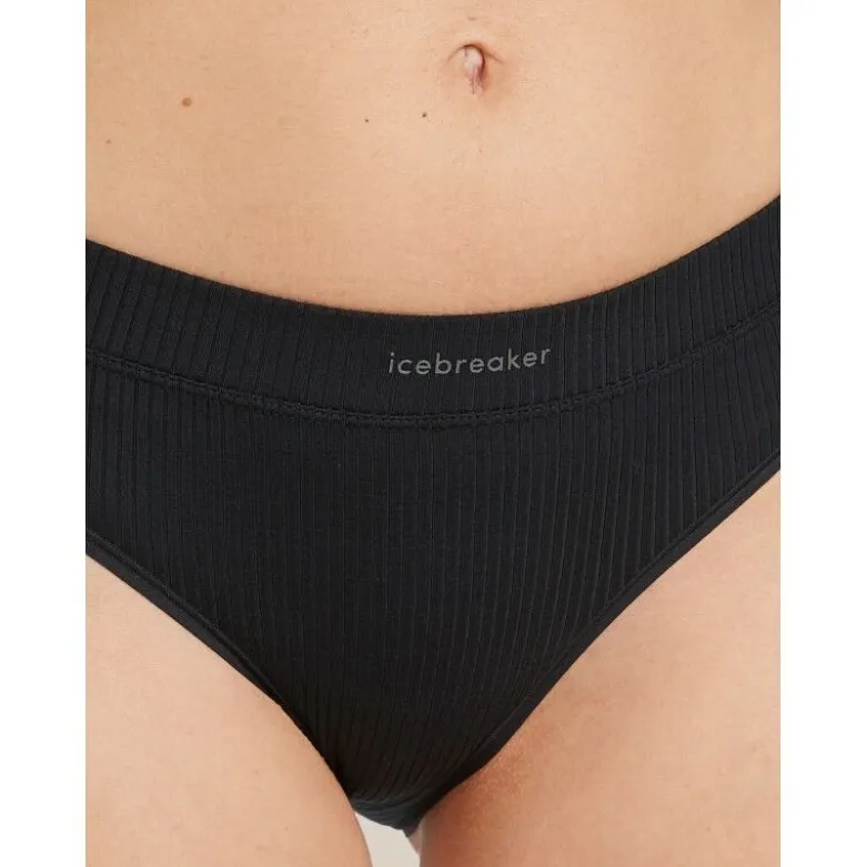 icebreakerMerinos Rib Lotus Hipster - Culotte femme