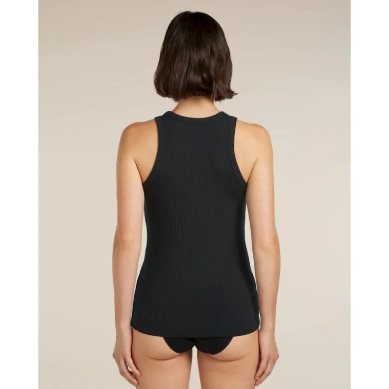 icebreakerMerinos Rib Lotus Tank - Débardeur femme