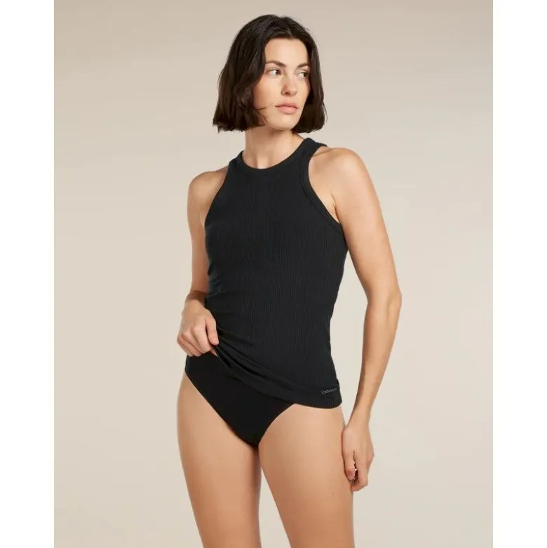 icebreakerMerinos Rib Lotus Tank - Débardeur femme