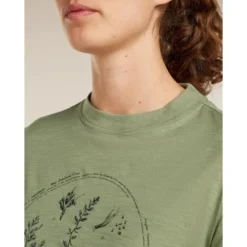 icebreakerMerinos 150 Tech Lite SS Crop T Seed Stor - T-shirt en laine mérinos femme