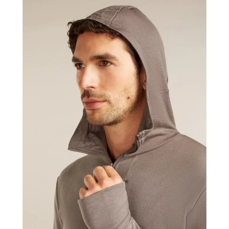 icebreaker260 Quantum IV LS Zip Hoodie - Polaire en laine mérinos homme