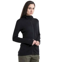 icebreaker260 Quantum IV LS Zip Hoodie - Polaire en laine mérinos femme