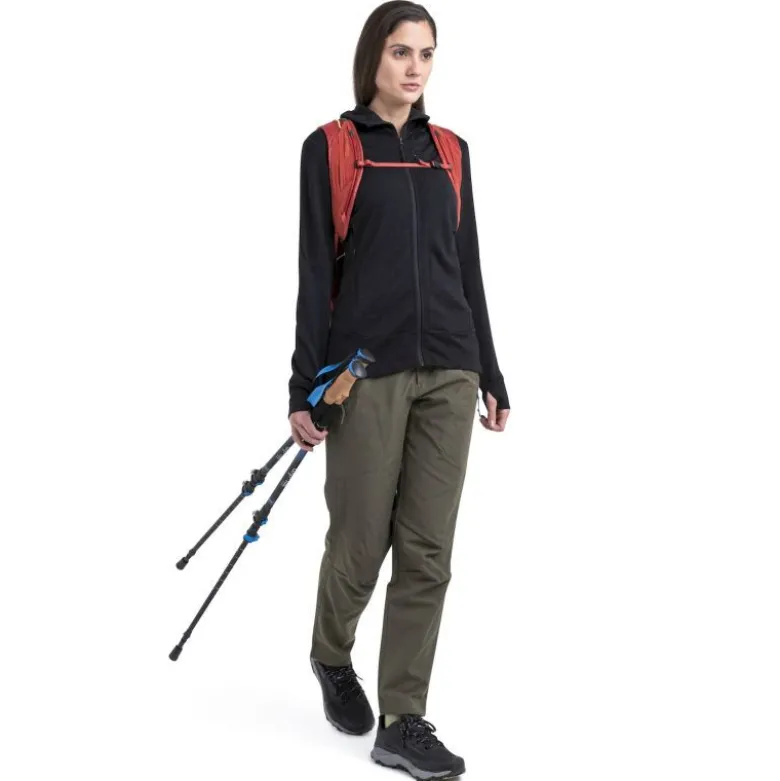 icebreaker260 Quantum IV LS Zip Hoodie - Polaire en laine mérinos femme
