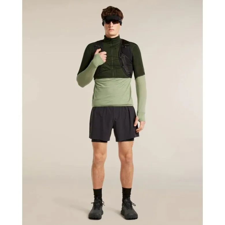 icebreaker200 Realfleece Descender LS Half Zip - Polaire en laine mérinos homme