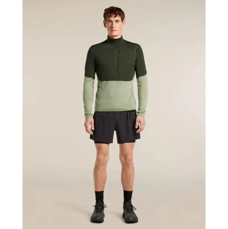 icebreaker200 Realfleece Descender LS Half Zip - Polaire en laine mérinos homme