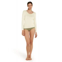 icebreakerSiren Long Sleeve Sweetheart - T-shirt en laine mérinos femme