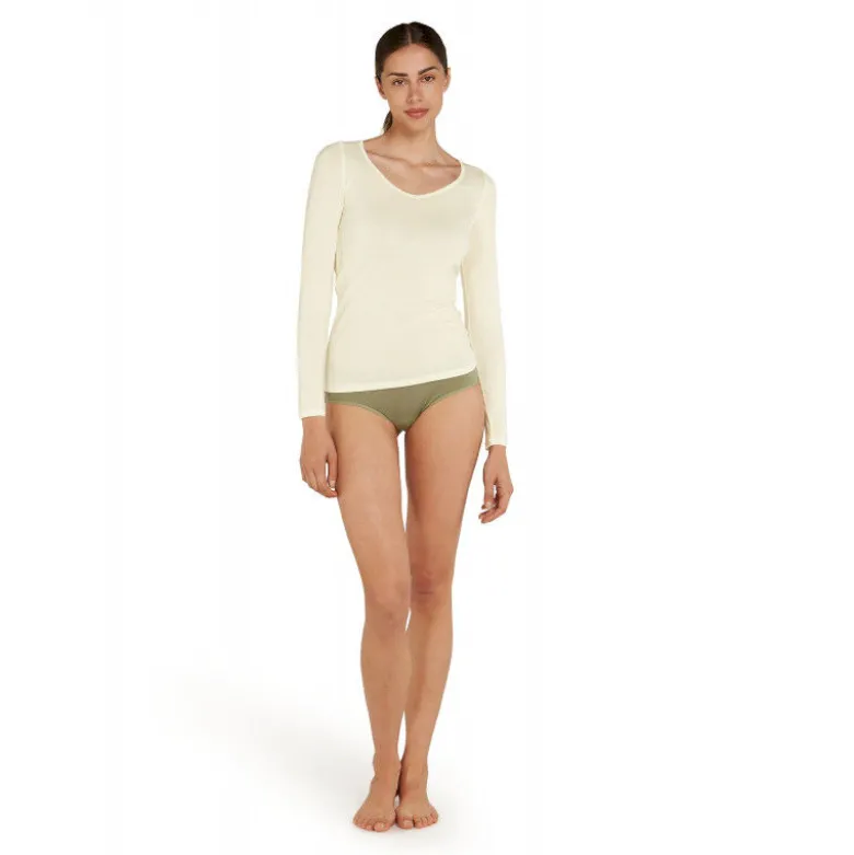 icebreakerSiren Long Sleeve Sweetheart - T-shirt en laine mérinos femme