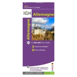 IGNAllemagne - Carte topographique