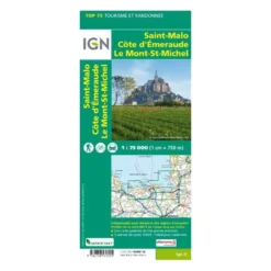 IGNSt Malo / Côte D'Emeraude / Mont St Michel - Carte topographique