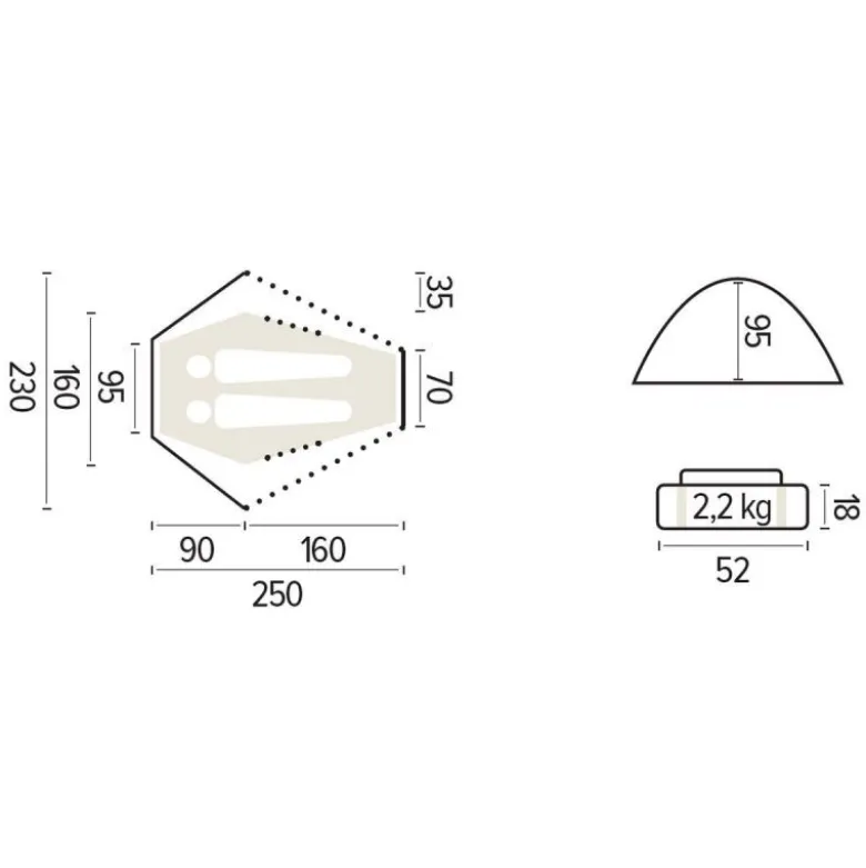 JametDolomite 2 - 4000 - Tente