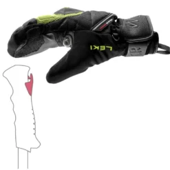 LekiWorldcup Race Coach 3D Junior Mitt - Moufles enfant